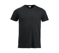 Clique T-shirt classique nouveau pour homme noir L