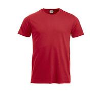 CliQue Nouveau T-Shirt Classique pour Homme, Rouge, S