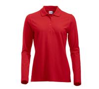 Clique - Polo à manches longues "Classic Marion" pour femme UB500 (XS) (Rouge)