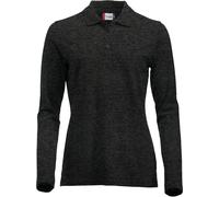 Clique - Polo à manches longues "Classic Marion" pour femme UB695 (S) (Anthracite)