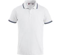 Clique - Polo "Amarillo" pour homme/femme unie UB387 (XXL) (Blanc)