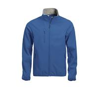 CLIQUE Softshell basique pour homme, 280 g., bleu roi, L