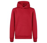 CLIQUE - Sweat à capuche BASIC - Enfant (12-14 ans) (Rouge)
