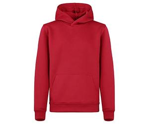 CLIQUE - Sweat à capuche BASIC - Enfant (12-14 ans) (Rouge)