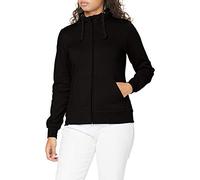 Clique Sweat à capuche basique avec fermeture éclair intégrale pour femme, Noir , M