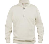 Clique - Sweat-shirt "Basic" avec demi-zip pour homme/femme unie UB173 (XL) (Kaki clair)