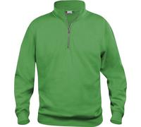 Clique - Sweat-shirt "Basic" avec demi-zip pour homme/femme unie UB173 (XL) (Vert pomme)