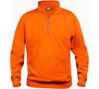 Clique - Sweat-shirt "Basic" avec demi-zip pour homme/femme unie UB517 (XS) (Orange vif)