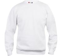 Clique - Sweat-shirt "Basic" col rond pour homme/femme unie UB177 (3XL) (Blanc)