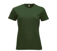 CliQue - T-Shirt New Classic - Femme (M-M) (Vert Bouteille)