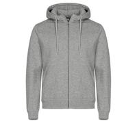 CliQue - Veste à capuche MIAMI - Homme (M) (Gris chiné)