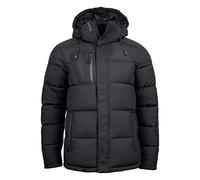 CLIQUE - Veste d'hiver rembourrée pour homme Colorado en polyester, coupe-vent, imperméable, pour ski, randonnée, randonnée, voyage, montagne, différentes couleurs et tailles, Noir , XL