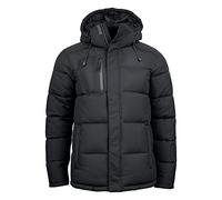 CLIQUE - Veste d'hiver rembourrée pour homme Colorado en polyester, coupe-vent, imperméable, pour ski, randonnée, randonnée, voyage, montagne, différentes couleurs et tailles, Noir , XXL