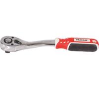 Cliquet 1/2' 72 dents réversible avec bouton poussoir DRAKKAR - 67906