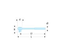 Cliquet 1/4' étanche à verrouillage - Par 10 - FACOM - RL.171
