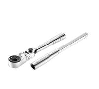 Facom Clé à cliquet R.180PB 1/4'' ultra-compact tête flexible 180° pour embouts 1/4''