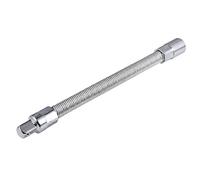 Cliquet à extension de prise flexible KATUR, Jeu de barres d'extension flexible, Maillon de connexion pour poteau pour tête de joint élastique élastique (Longueur de la tige de 3/8 pouce 200mm)