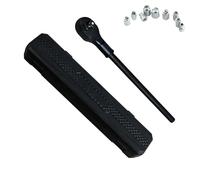 Cliquet à Tige Extensible - avec Manchon Allonge 19 mm | Clé à Cliquet de Conduite pour Réparation Véhicule | pour Voiture Camion SUV Atelier et Réparation Automobile Outillage Mécanique Extérieur