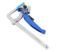 Cliquet de serrage de table pour le travail du bois avec mécanisme de sécurité amélioré, puissance de serrage supérieure et coussinets ABS antidérapants pour un positionnement stable et précis (19 mm)