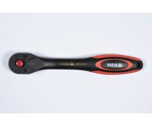 Cliquet rÃ©versible, courbÃ©, 202 mm, 3/8 pouce, Yato YT-0294