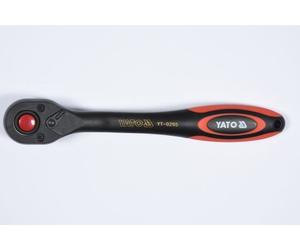Cliquet rÃ©versible, courbÃ©, 257 mm, 1/2 pouce, Yato YT-0295