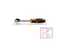 Beta Tools Cliquet réversible 900/55 – carré mâle 1/4" à 48 dents