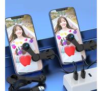 Cliqueur Écran Automatique | Simulation de Continu du Doigt - Commande Intelligente avec Rotation à 180 Degrés pour Tâches de Diffusion en Direct, J'aime, Pages,