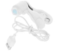 Cliqueur pour Écran en Plastique Abs, Vitesse Réglable, Blanc | USB Inclus, Trois Vitesses et Quatre ou Huit Clics par Seconde, Usage Diffusion Radio