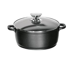 Cliquez Berndes Vario 20 cm induction profonde cocotte avec couvercle en verre