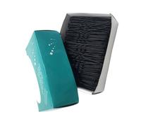 CLISPEED 1 boîte Épingles Cheveux Métal Forme U Pinces Chignon Simples et Élégantes Accessoires Cheveux Noirs Clips Coiffure pour Filles et Usage Quotidien