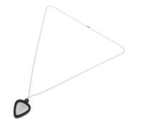 CLISPEED 1 Ensemble Collier Médiator Plectres Acier Inoxydable pour Guitaristes Accessoire pour Musiciens