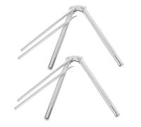 CLISPEED 1 Ensemble Crackers à Crustacés Acier Inoxydable Outils de Cuisine Élégants pour Crabes Homards et Noix de Pinces Fourchettes pour Dîners et Maison