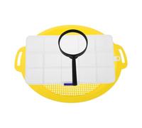 CLISPEED 1 Ensemble De Tamis De Filtre À Tamis pour Bassin De Ruée vers l'or Tamis À Main Tamis À Or Outil De Filtrage Tamis pour des Tamis À Mailles Tamis À Saletés