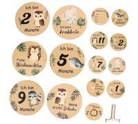 CLISPEED 1 ensemble Disques pour des Support Cartes de Mois de Naissance Décoratives pour Capturer Souvenirs de