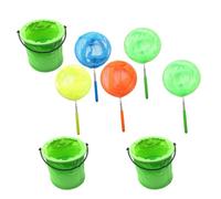 CLISPEED 1 Ensemble Filet à Insectes Rétractable pour Garçon Fille Kit de Jeu Exploration Extérieure Inoxydable avec Seaux Pliables Éducatif pour Garçons et Filles Couleur Aléatoire