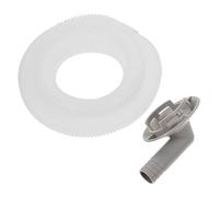 CLISPEED 1 Ensemble Kit de Drainage pour Climatiseur Adaptateur de Tuyau avec Coude et Tuyau Vinyle Transparent pour de Climatiseur Fenêtre et Système Split Couleur