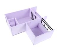 CLISPEED 1 Ensemble Kit de Matériaux de Appartement Miniature DIY de Modélisation Architecturale Précise pour Activités Familiales Apprentissage