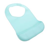 CLISPEED 1 pièce Bavoir Silicone Durable pour Adultes Protection Salivaire Ajustable pour Seniors et Personnes Réhabilitation Confort Optimal et Design Humanisé Coloris Vert Unisexe pour