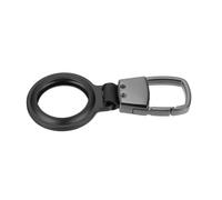 CLISPEED 1 Pièce Porte-clés Traceur Protection Antichoc Coque Aluminium Magnétique Compatible Localisateur Bleu Marine Léger