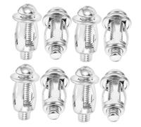 CLISPEED 10 Ensembles Lot de Écrous à Pétales Expansion Vis Fixation pour Porte Creuse Métal et Compatible et INOX Installation Facile et Réutilisable