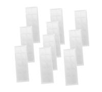 CLISPEED 10 feuilles Pochettes Autocollantes pour Chaînes de Collier Transparentes Sacs de Rangement Invisibles pour Cartes Bijoux Emballage Pratique et Discret