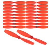 CLISPEED 10 Paires Hélices Rc Avion Plastique Lames à Deux Pales pour Accessoires de Jouets Faciles à Installer et Remplacer