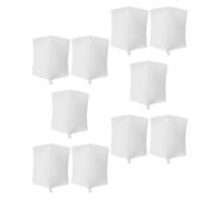 CLISPEED 10 pièces Ballons Blancs Gonflables Écrits Faciles à Gonfler Hélium Décoration Légère et Flottante pour Anniversaires Mariages et Fêtes