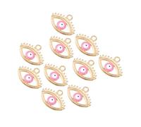 CLISPEED 10 Pièces Breloques Œil Du Diable Creuses Pendentifs Alliage pour Bracelets DIY Bijoux Fantaisie