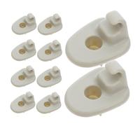 CLISPEED 10 Pièces Clips de Fixation Pare Soleil Auto Support de Crochet pour Lunettes de Soleil Maintien Stable Compatible