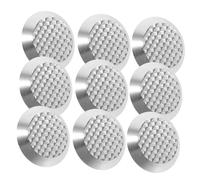 CLISPEED 10 Pièces Clous De Signalisation Points De Trottoir Extérieur Clous Aveugles De Route Marquage Pour Pavage Guidage De Trottoir Pour Sécurité