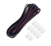 CLISPEED 10 pièces Connecteurs LED pour Ruban Rgb Sans Soudure Broches Transparent Chaleur Kit Pratique pour Bandes Lumineuses