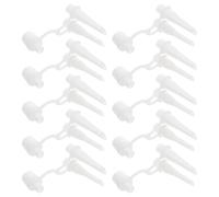 CLISPEED 10 Pièces Embout de Gonflage pour Pied, Adaptateur de Pompe à Air | Joint D’étanchéité Renforcé, Conception Deux-en-un, Remplacement Rapide, pour Matelas Gonflables et Camping