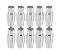 CLISPEED 10 pièces Entretoises de Roue pour Patins à roulettes Accessoires Aluminium Léger pour de Roue Inline Kit de Joints de Roulement pour Améliorer Vitesse et Fluidité du Patinage