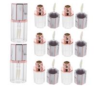 CLISPEED 10 pièces Flacons Vides pour Gloss à Conteneur Durable et pour Liquide à Huile et Teinture Tube Cosmétique Portable
